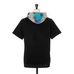 Tie-Dyed Hood S/S Pullover